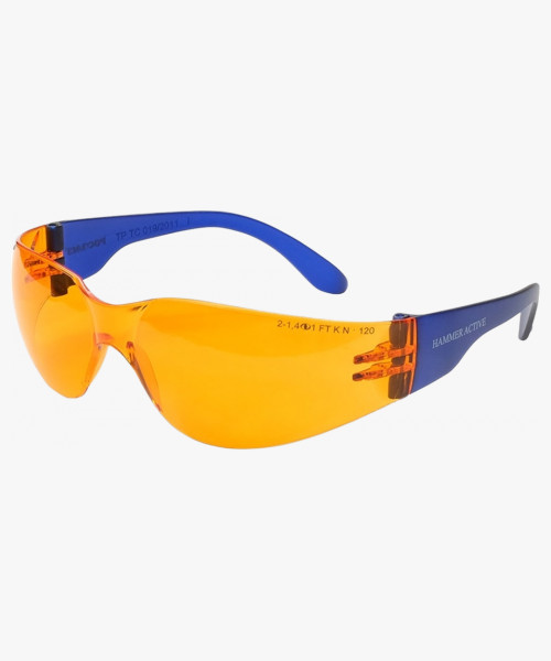 Очки открытые РОСОМЗ™ 015 HAMMER ACTIVЕ StrongGlass (2-1,4 PC), 11550