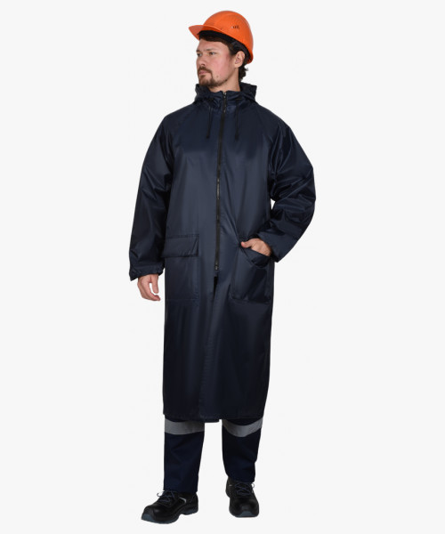 Плащ влагозащитный SIRIUS Профи (225 гр/м2) синий