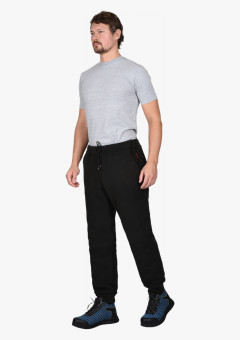 Брюки флисовые СИРИУС-КОМФОРТ черные