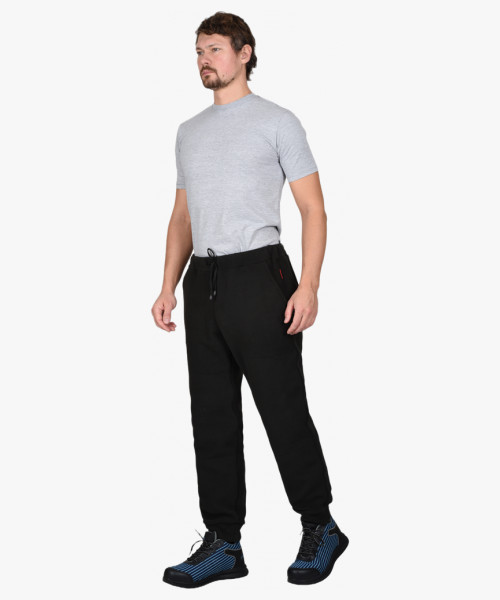 Брюки флисовые СИРИУС-КОМФОРТ черные