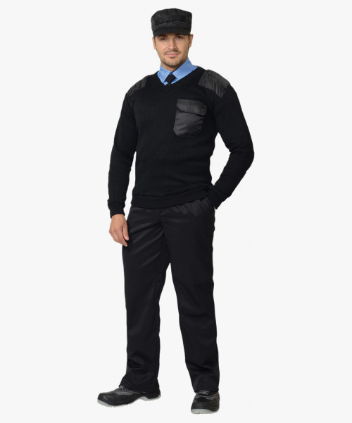 Джемпер форменный чёрный