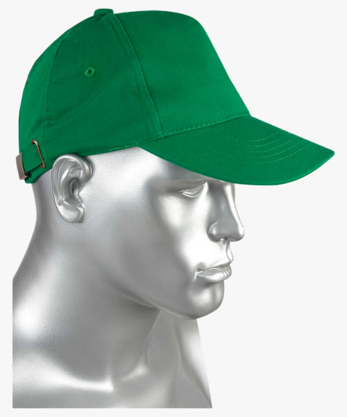 Кепка-бейсболка св.зелёная (пакет по 50 шт.,в упаковке 200 шт.)