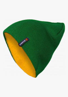 Шапка Brodeks Light Bicolor, цвет зёленый, жёлтый