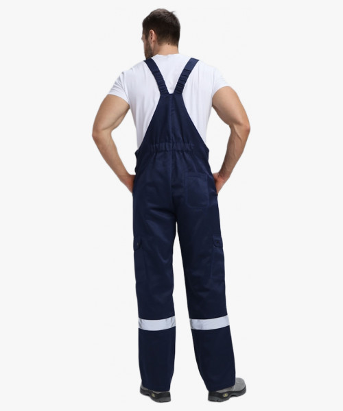 Костюм Нейч-2 СОП с капюшоном (тк.Смесовая,210) п/к, т.синий/васильковый