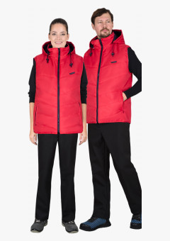 Жилет СИРИУС-ИМИДЖ красный