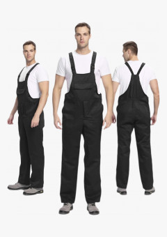 Полукомбинезон для ИТР (тк.Смесовая,210), черный