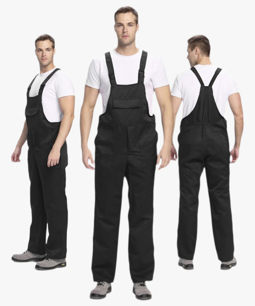 Полукомбинезон для ИТР (тк.Смесовая,210), черный