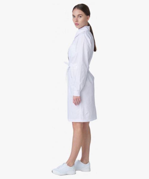 Халат женский Сансара-001 (тк.Смесовая,160) MedLine, белый