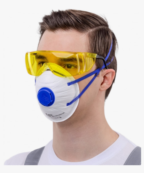 Респиратор чашеобразный DSK PRO 5511 НК с клапаном, FFP2 (20 шт)