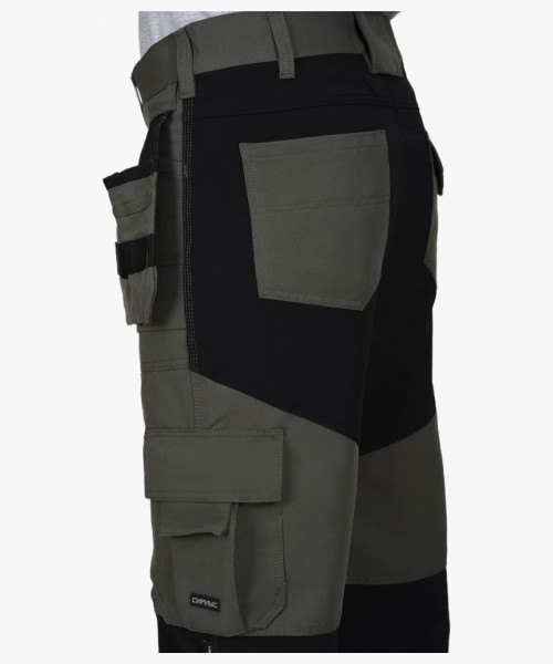 Костюм СИРИУС-ТРИТОН куртка, брюки хаки с черным тк.Кошачий глаз