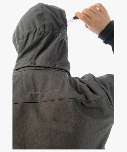 Куртка софтшелл летняя мужская Brodeks KS237, цвет серый, чёрный