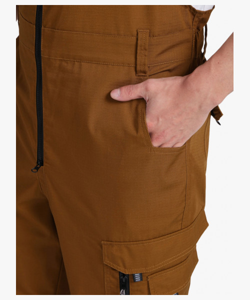 Полукомбинезон ProfLineSpecialist (тк.РипСтоп,240), коричневый/черный