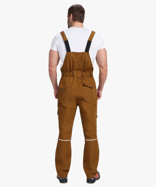 Полукомбинезон ProfLineSpecialist (тк.РипСтоп,240), коричневый/черный