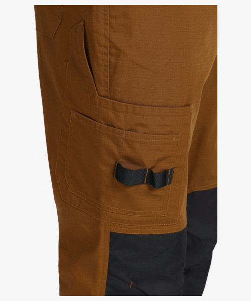 Полукомбинезон ProfLineSpecialist (тк.РипСтоп,240), коричневый/черный