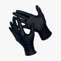 DELTAGRIP Total Black Перчатки нитриловые неопудренные черного цвета