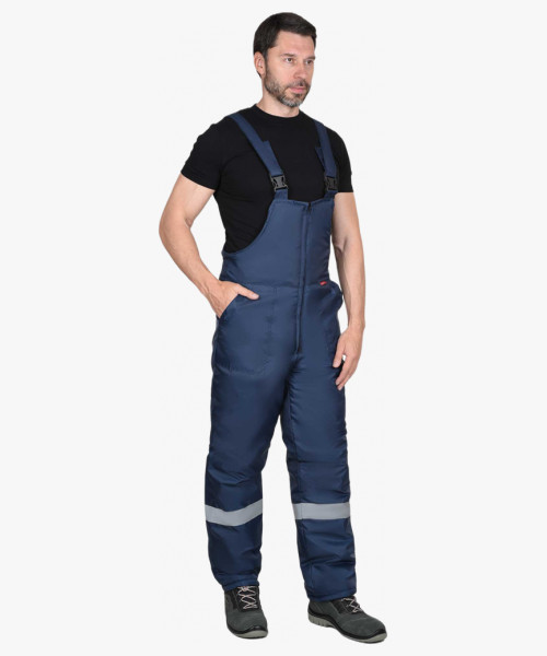 Костюм СИРИУС-РОСТ-НОРД куртка, п/к, т-синий с васильковым