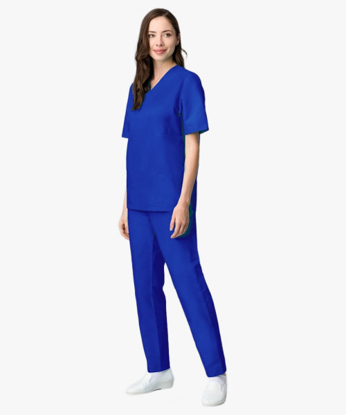 Костюм хирурга (тк.ТиСи), васильковый