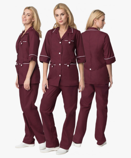 Костюм женский Диана (тк.ТиСи), бордовый