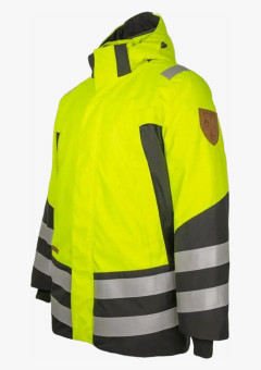 Куртка-парка мультизащитная зимняя Brodeks MW29-83В, цвет жёлтый, чёрный