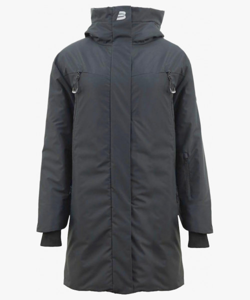 Куртка-парка женская зимняя Brodeks KW258, цвет чёрный