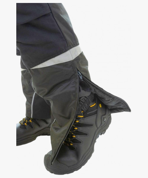 Полукомбинезон мужской зимний Brodeks KW403, цвет чёрный