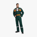 Костюм для ИТР СОП IMP (тк.Саржа,250) п/к, т.зеленый/оранжевый