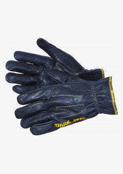 Force DARK SIDE Перчатки цельнокожаные черного цвета