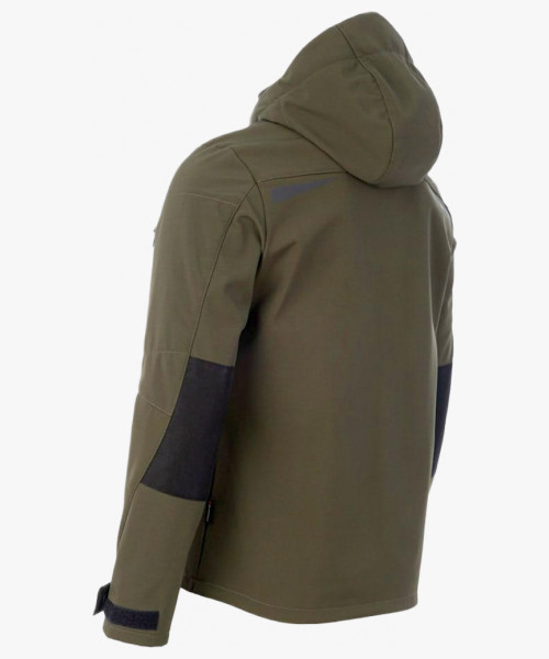 Куртка софтшелл летняя мужская Brodeks KS207, цвет хаки