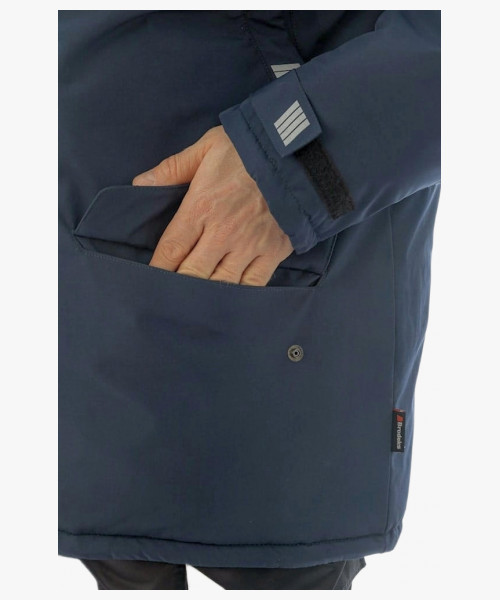 Куртка-парка зимняя мужская Brodeks KW204, цвет синий