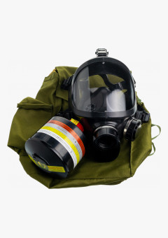 Противогаз промышленный Бриз-3301 (ППФ) А2В2Е2Р3 R D с маской ППМ-88