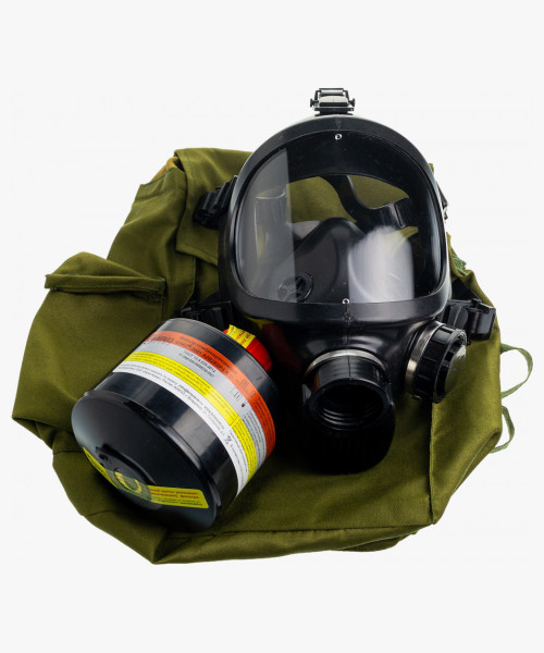 Противогаз промышленный Бриз-3301 (ППФ) А2В2Е2Р3 R D с маской ППМ-88