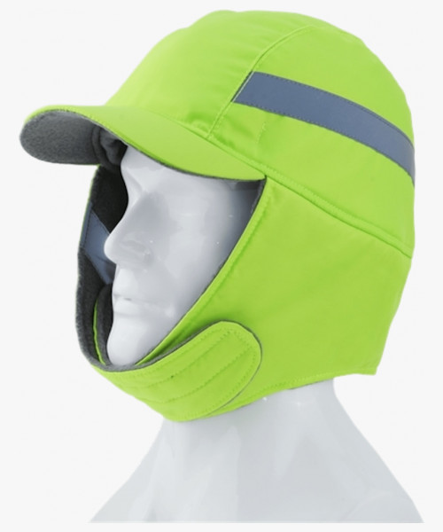 Каскетка защитная утепленная BIOT, лимонный (арт. 00315)