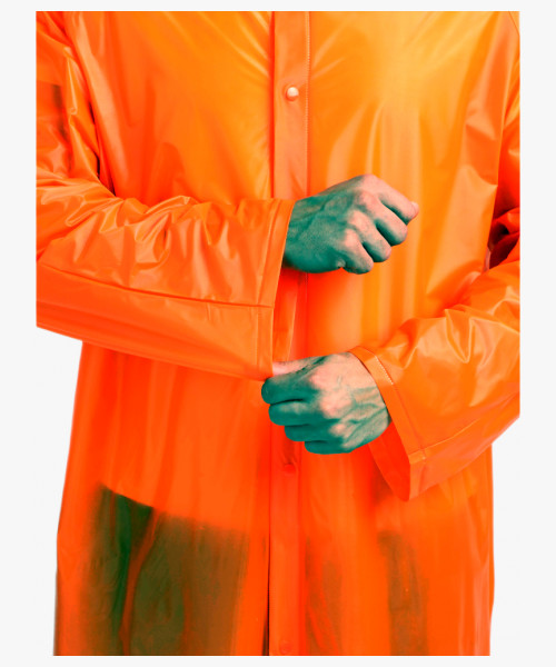 Плащ-дождевик влагозащитный Profline Base, оранжевый