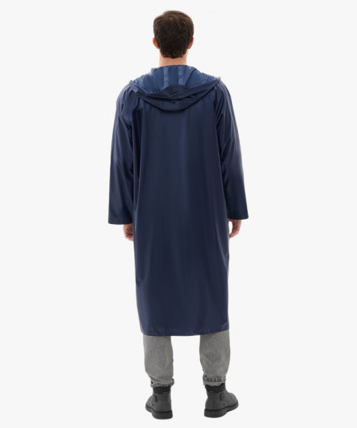 Плащ влагозащитный ProfLineBase (ПВХ,180), т.синий