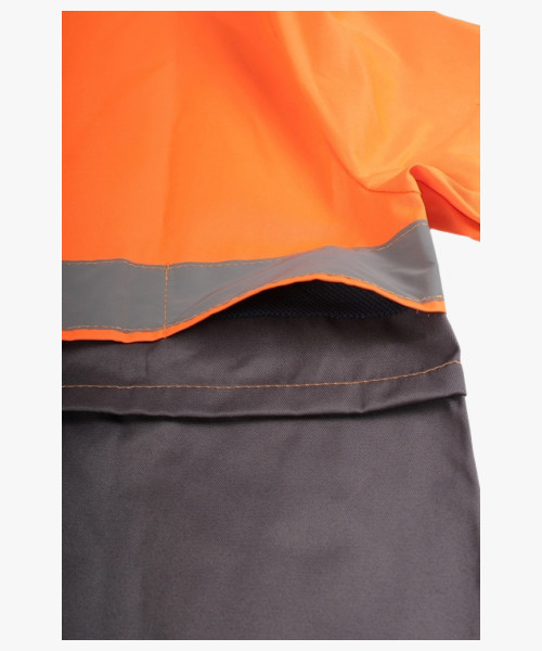 Костюм лесоруба Волат-Урбан СОП (тк.Нортон,262) п/к, серый/черный/оранжевый