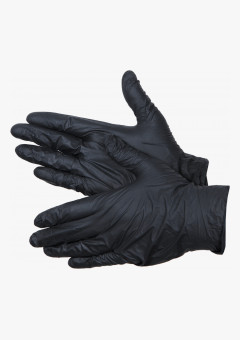 DELTAGRIP Ultra LS Перчатки нитриловые неопудренные черного цвета