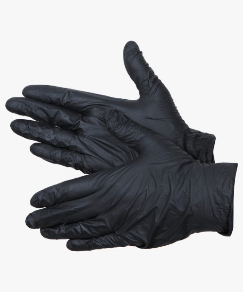 DELTAGRIP Ultra LS Перчатки нитриловые неопудренные черного цвета