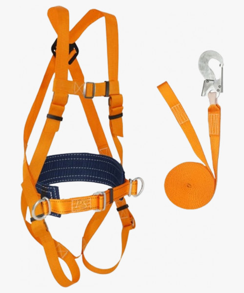 Привязь страховочная УСП 2 АЖ с лентой 12м