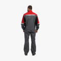 Костюм Вектрон-2 (тк.Смесовая МВО,240) п/к, серый/черный/красный