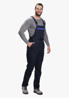 Полукомбинезон Алькор (тк.Карелия,260), т.синий/васильковый