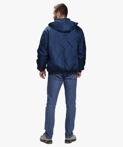 Куртка демисезонная Бомбер-Люкс (тк.Дюспо), синий