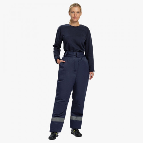 Брюки зимние женские Кнейд СОП (тк.Смесовая,210), т.синий