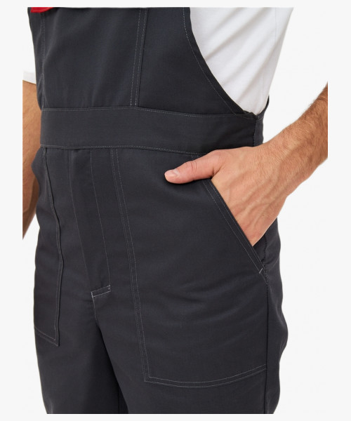 Костюм Лигор-2 Премиум СОП К. (тк.Смесовая,240) п/к, т.серый/красный