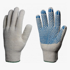 Перчатки х/б 13кл. с ПВХ ТОЧКА 48-50гр.