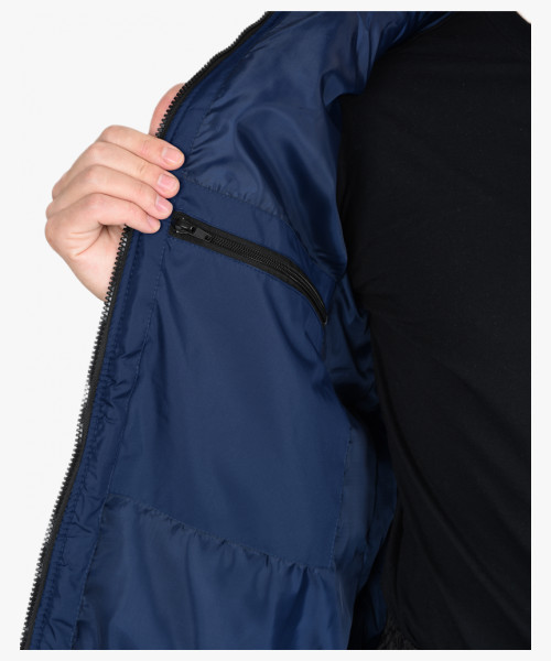 Жилет СИРИУС-УРБАН синий с серым