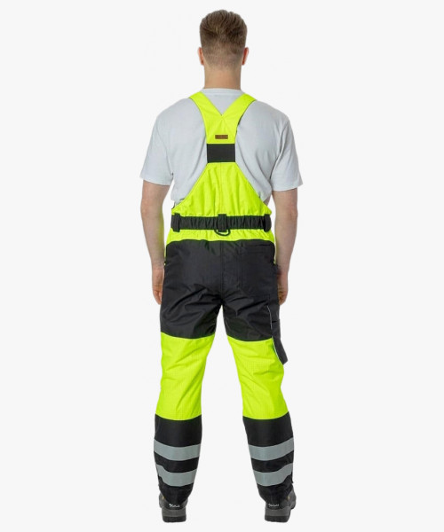 Полукомбинезон зимний мультизащитный Brodeks MW48-83В, цвет жёлтый, чёрный