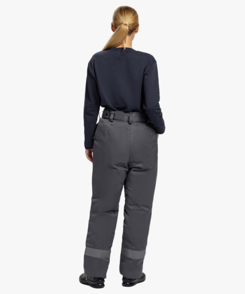 Брюки зимние женские Кнейд СОП (тк.Смесовая,210), т.серый