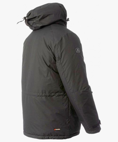 Куртка-парка зимняя мужская Brodeks KW204, цвет чёрный