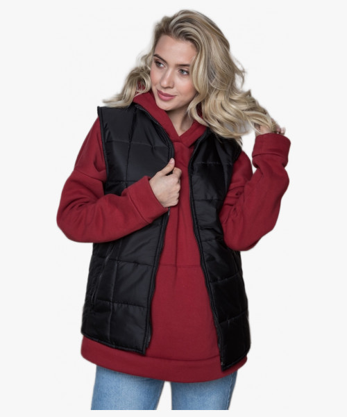 Жилет утепленный Офис (Дюспо), черный