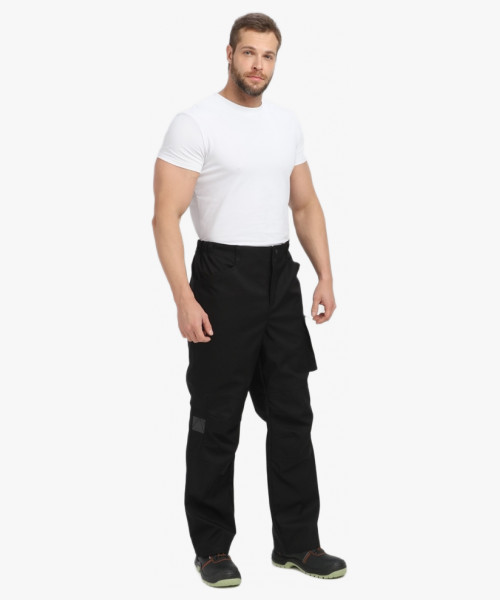 Брюки ProfLineLeader (тк.Софтшел), черный